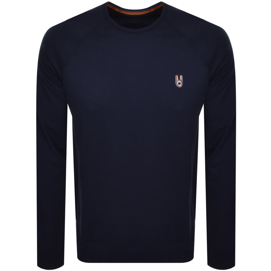 Alternative Image for ProductPS By Paul Smith Crew Neck Sweatshirt Navy1